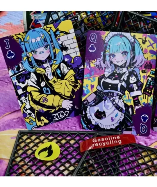 Shinjuku Spray Girls V2 – Cărți de joc premium | Emagie.ro