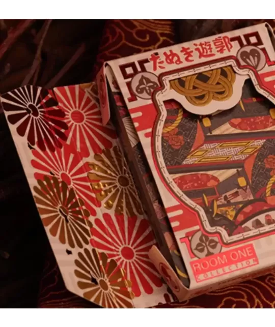 Tanuki Yukaku Hanafuda – Cărți de joc premium | Emagie.ro