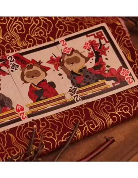 Tanuki Yukaku Hanafuda – Cărți de joc premium | Emagie.ro
