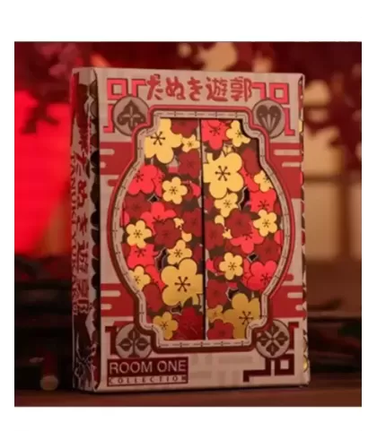 Tanuki Yukaku Hanafuda – Cărți de joc premium | Emagie.ro