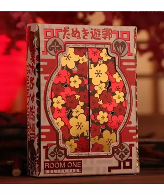 Tanuki Yukaku Hanafuda – Cărți de joc premium | Emagie.ro