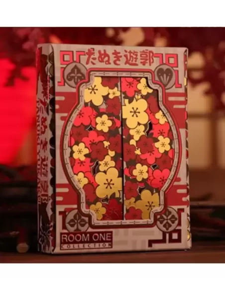 Tanuki Yukaku Hanafuda – Cărți de joc premium | Emagie.ro