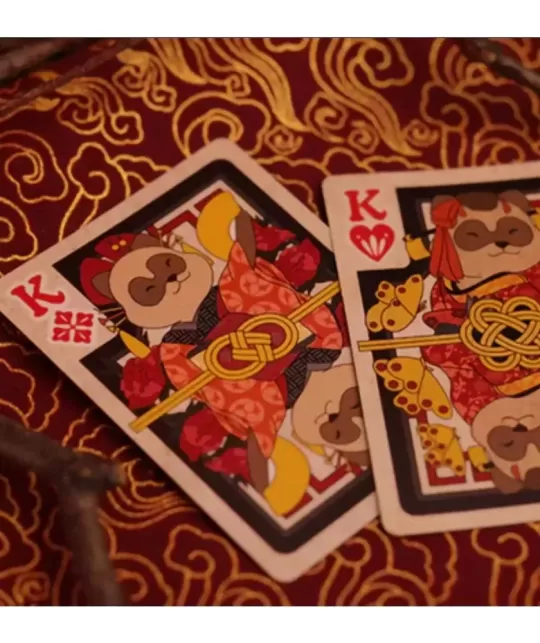 Tanuki Yukaku Hanafuda – Cărți de joc premium | Emagie.ro
