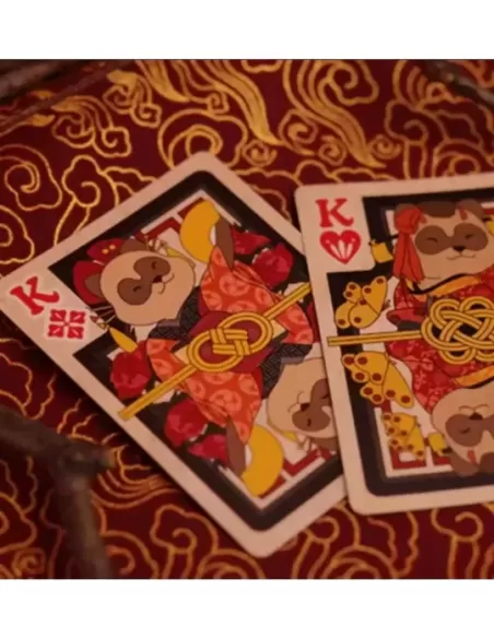 Tanuki Yukaku Hanafuda – Cărți de joc premium | Emagie.ro