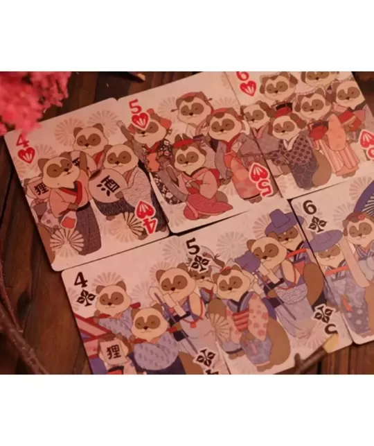 Tanuki Yukaku Oiran-Dochu – Cărți de joc premium | Emagie.ro