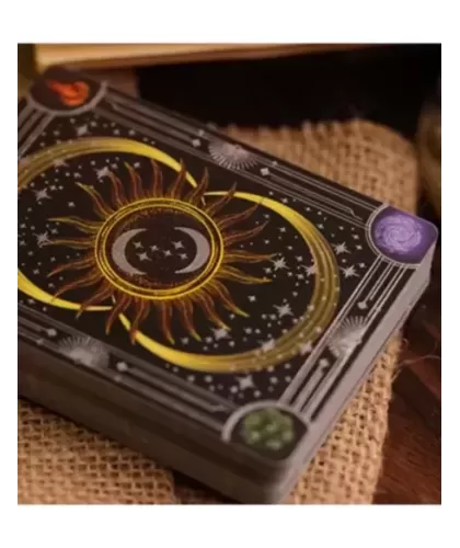 Warriors of the Stars Zodiac Playing Cards Morning Sun – Cărți de joc premium | Emagie.ro