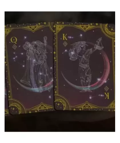 Warriors of the Stars Zodiac Playing Cards Morning Sun – Cărți de joc premium | Emagie.ro 2