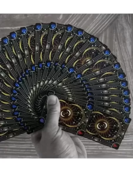 Warriors of the Stars Zodiac Playing Cards Morning Sun – Cărți de joc premium | Emagie.ro