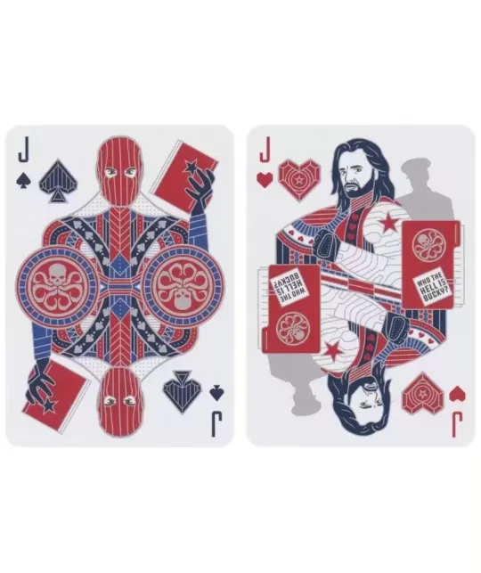 Captain America by theory11 – Cărți de joc premium | Emagie.ro