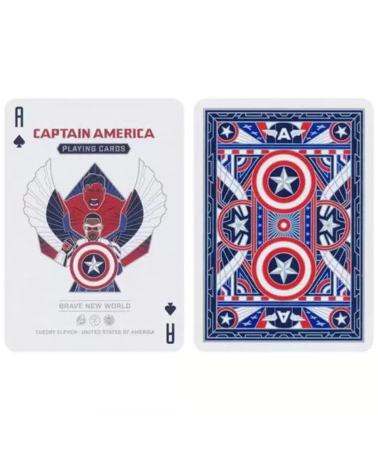 Captain America by theory11 – Cărți de joc premium | Emagie.ro