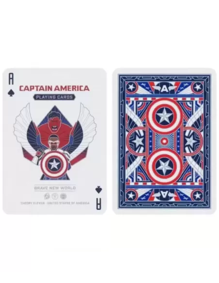Captain America by theory11 – Cărți de joc premium | Emagie.ro