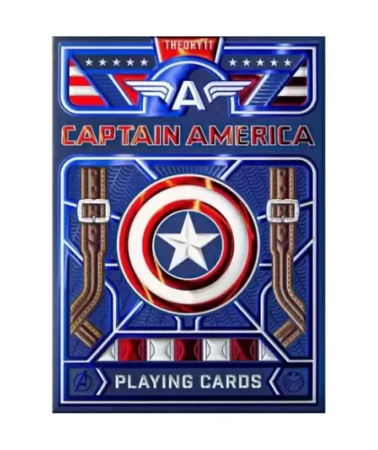 Captain America by theory11 – Cărți de joc premium | Emagie.ro