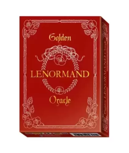 Golden Lenormand Oracle Cards – Set oracol elegant | Emagie.ro