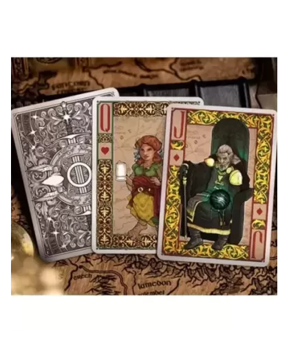 The Lord of the Rings - Return of the King Foil and Gilded Edition – Cărți de joc premium | Emagie.ro 2