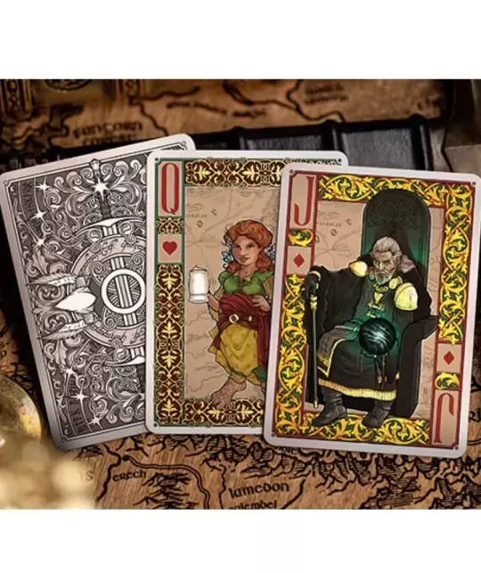 The Lord of the Rings - Return of the King Foil and Gilded Edition – Cărți de joc premium | Emagie.ro