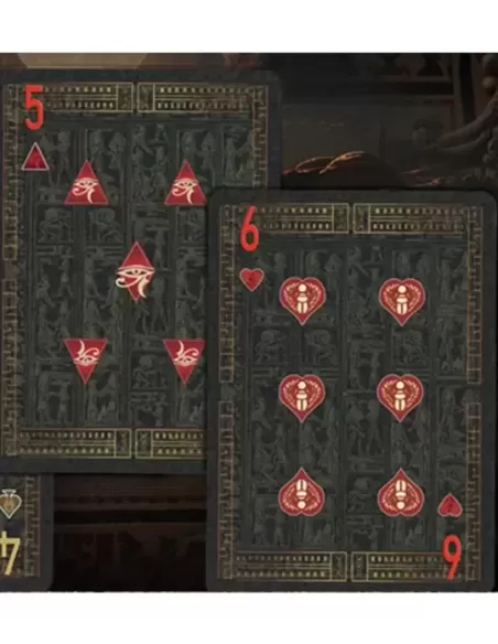 Egypt Mythology Black Edition Pharaoh, Dark Gray – Cărți de joc premium | Emagie.ro