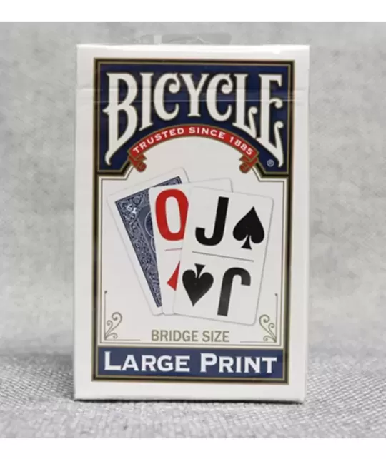 Bicycle Super Jumbo Bridge Blue – Cărți de joc premium | Emagie.ro