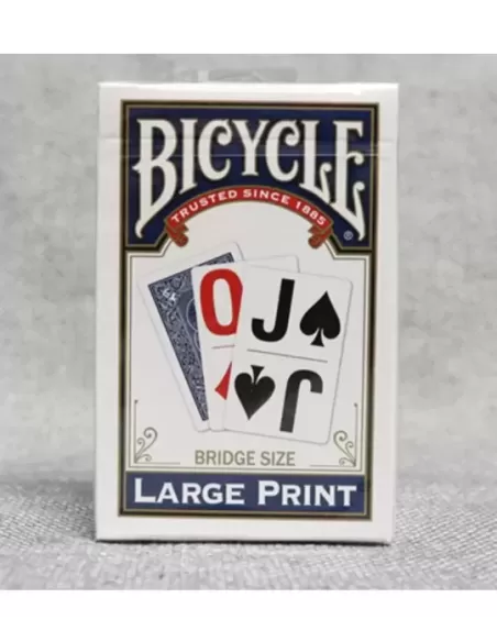 Bicycle Super Jumbo Bridge Blue – Cărți de joc premium | Emagie.ro