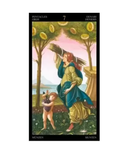 Atanassov Golden Botticelli Tarot – Set tarot elegant | Emagie.ro