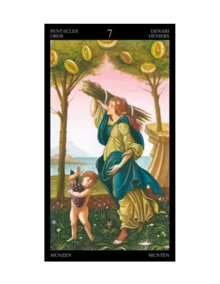Atanassov Golden Botticelli Tarot – Set tarot elegant | Emagie.ro