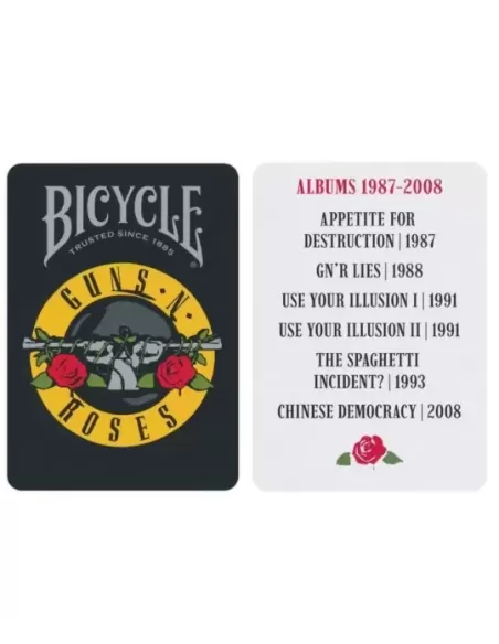 Bicycle Guns N Roses – Cărți de joc premium | Emagie.ro
