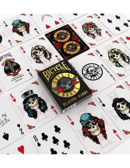 Bicycle Guns N Roses – Cărți de joc premium | Emagie.ro
