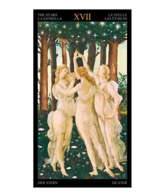 Atanassov Golden Botticelli Tarot – Set tarot elegant | Emagie.ro