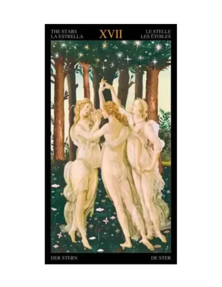 Atanassov Golden Botticelli Tarot – Set tarot elegant | Emagie.ro