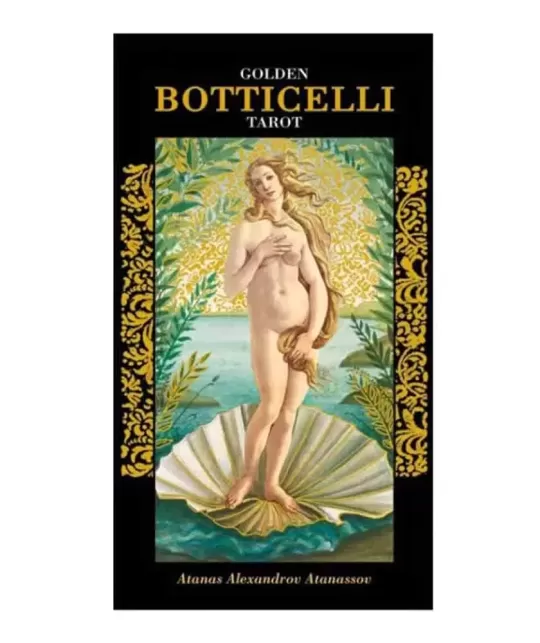 Atanassov Golden Botticelli Tarot – Set tarot elegant | Emagie.ro