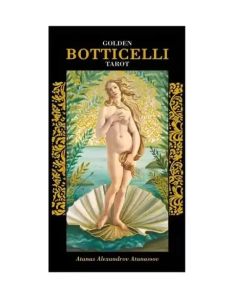 Atanassov Golden Botticelli Tarot – Set tarot elegant | Emagie.ro