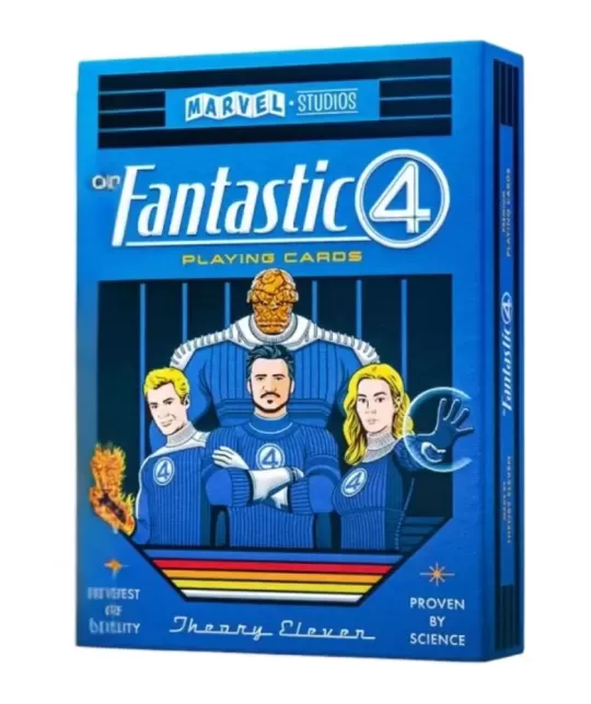 Fantastic 4 Playing Cards by theory11 – Cărți de joc premium | Emagie.ro
