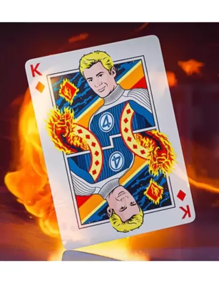 Fantastic 4 Playing Cards by theory11 – Cărți de joc premium | Emagie.ro