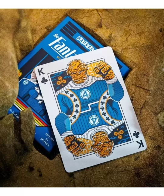 Fantastic 4 Playing Cards by theory11 – Cărți de joc premium | Emagie.ro
