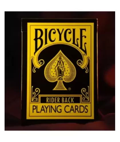 Bicycle Reverse Yellow – Cărți de joc premium | Emagie.ro