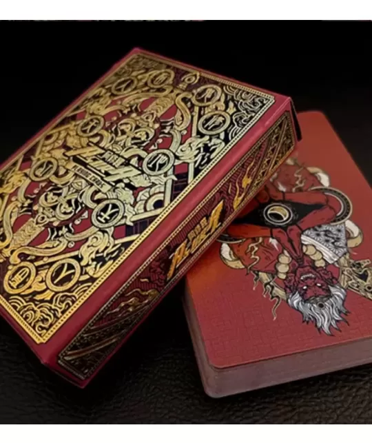 Asura Classic Red Playing Cards – Premium Playing Cards | Emagie.ro