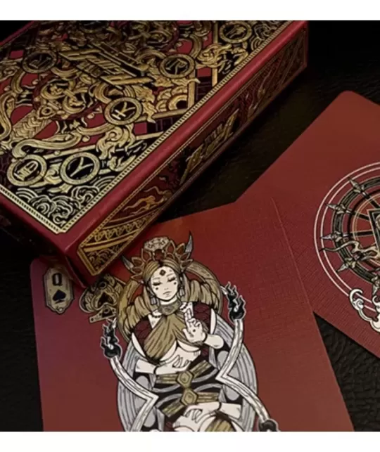 Asura Classic Red Playing Cards – Premium Playing Cards | Emagie.ro
