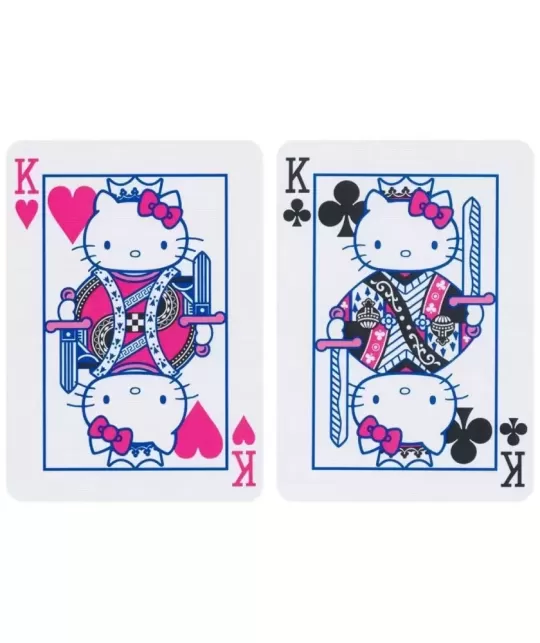 Bicycle Hello Kitty Black Pink – Cărți de joc premium | Emagie.ro