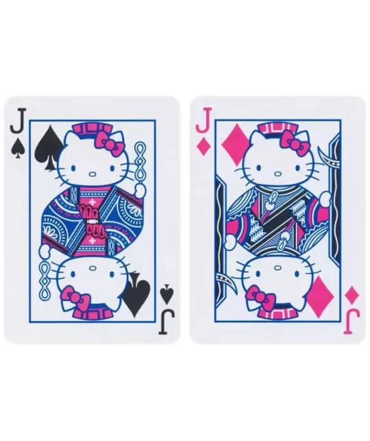Bicycle Hello Kitty Black Pink – Cărți de joc premium | Emagie.ro