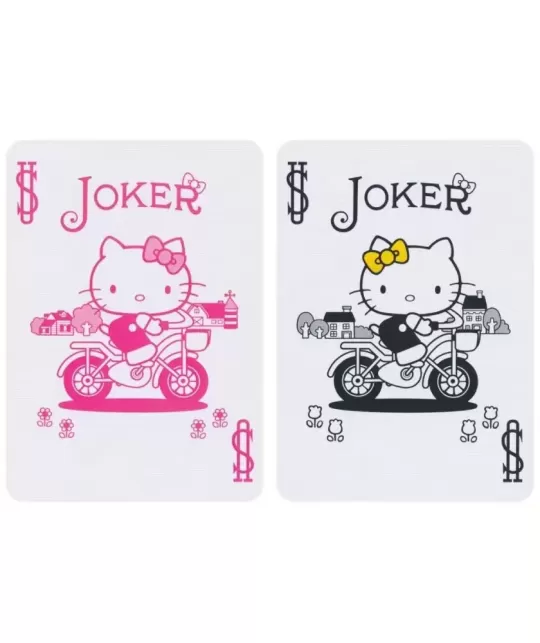 Bicycle Hello Kitty Black Pink – Cărți de joc premium | Emagie.ro
