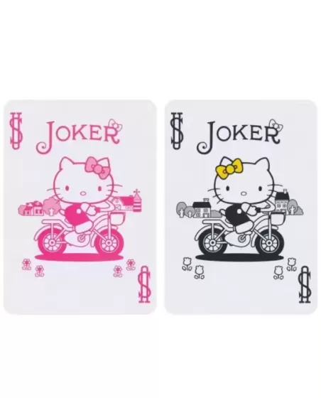 Bicycle Hello Kitty Black Pink – Cărți de joc premium | Emagie.ro