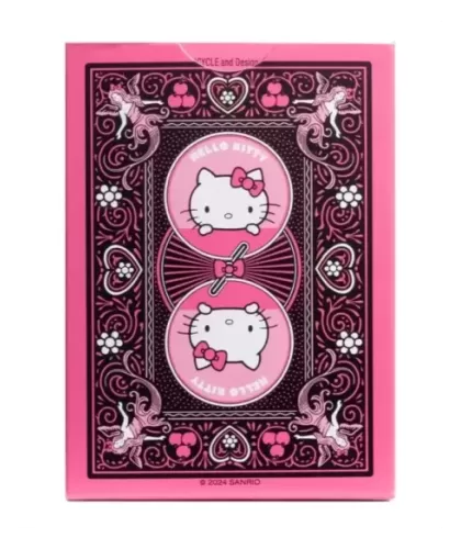 Bicycle Hello Kitty Black Pink – Cărți de joc premium | Emagie.ro 2