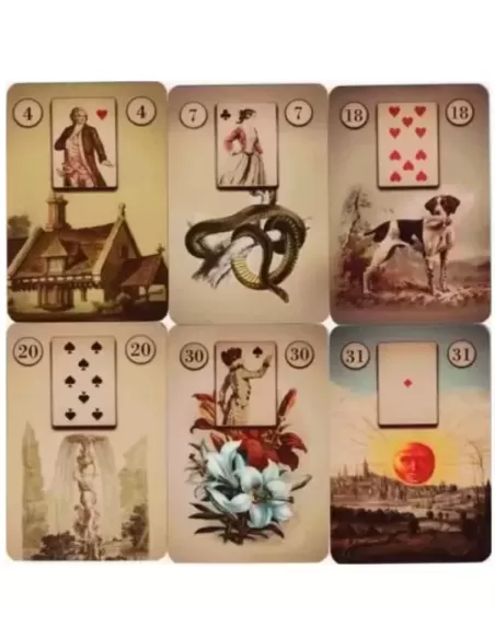 Lenormand Oracle Cards – Set oracol autentic | Emagie.ro