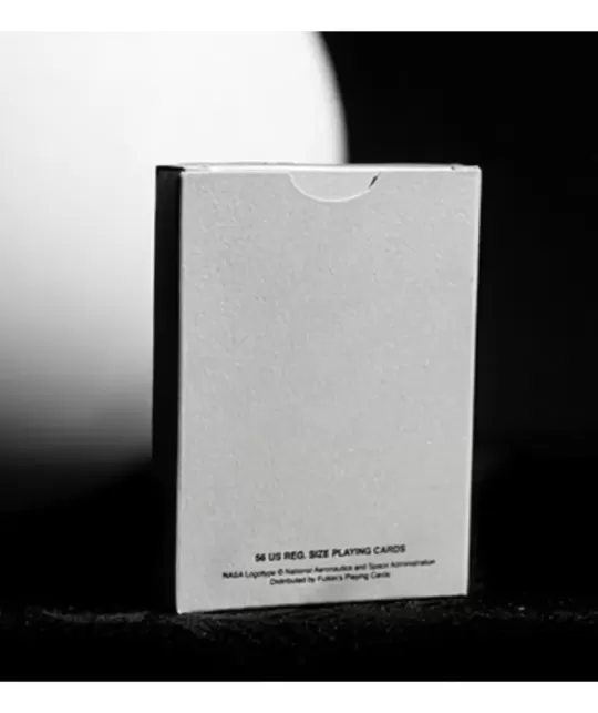 Silver Foil NASA Worm – Premium Playing Cards | Emagie.ro