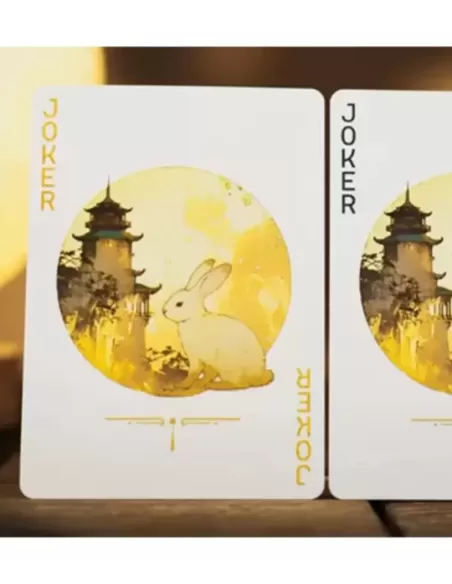 Round Moon Playing Cards by TCC Fashion – Cărți de joc premium | Emagie.ro