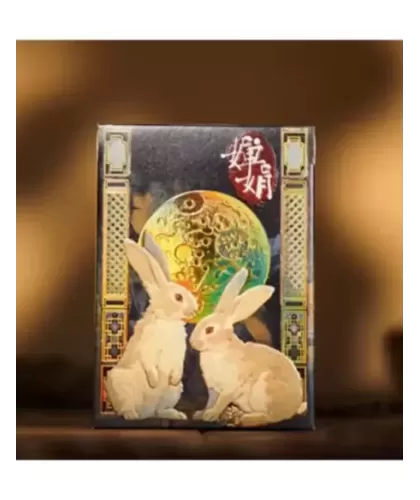 Round Moon Playing Cards by TCC Fashion – Cărți de joc premium | Emagie.ro