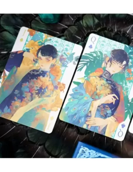 Peacock Playing Cards by TCC Fashion – Cărți de joc premium | Emagie.ro