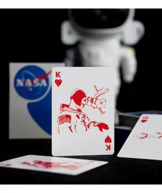 NASA Foil Meatball Logo Playing Cards – Cărți de joc premium | Emagie.ro