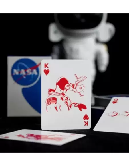 NASA Foil Meatball Logo Playing Cards – Cărți de joc premium | Emagie.ro