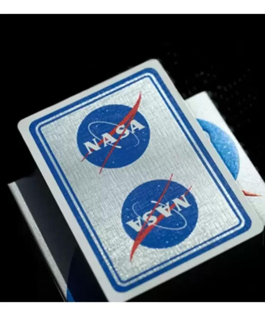 NASA Foil Meatball Logo Playing Cards – Cărți de joc premium | Emagie.ro