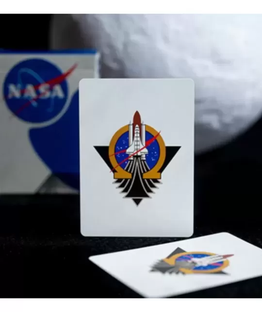 NASA Foil Meatball Logo Playing Cards – Cărți de joc premium | Emagie.ro